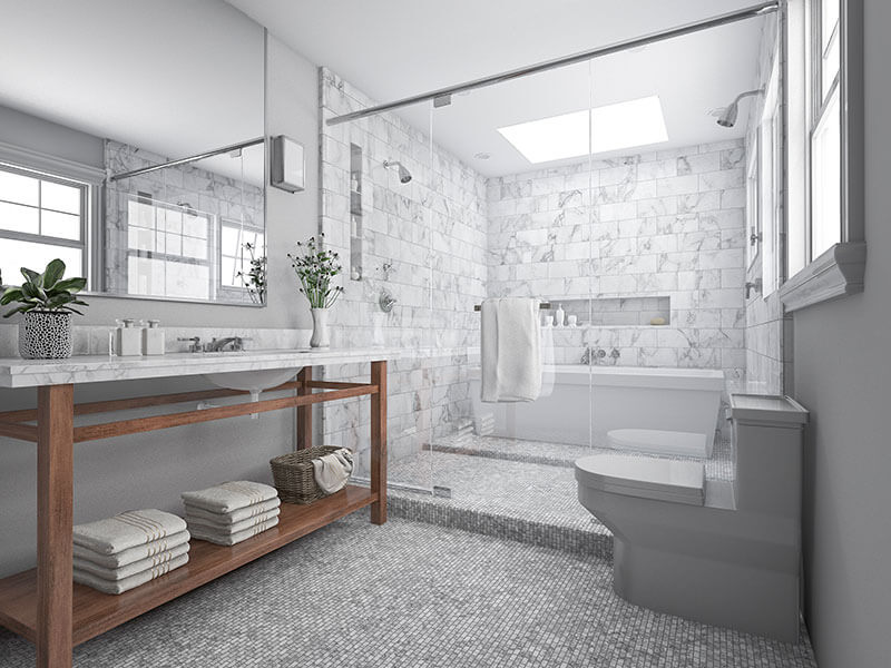 Millbrook Construction Corp.'s Tile Flooring Service